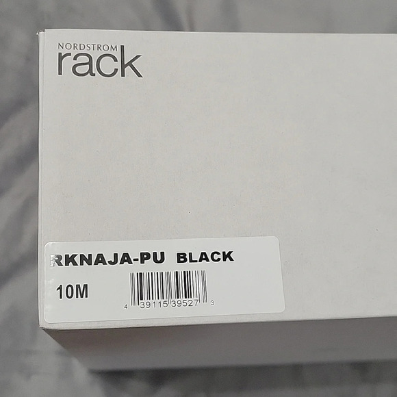 New Nordstrom Rack Naja Black boot Square Heal Women's Size‎ 10M Soft Comfort - Picture 6 of 7